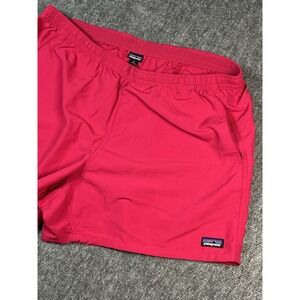 PATAGONIA BAGGIES Short INCH XL Pink Nylon HikingGorpcore Active Pull‎ on  New